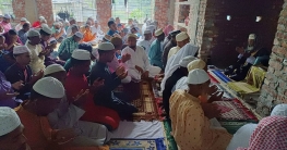 বকশীগঞ্জে টুপকার চর কেন্দ্রীয় জা‌মে মসজি‌দে ঈ‌দের নামায অনুষ্ঠিত